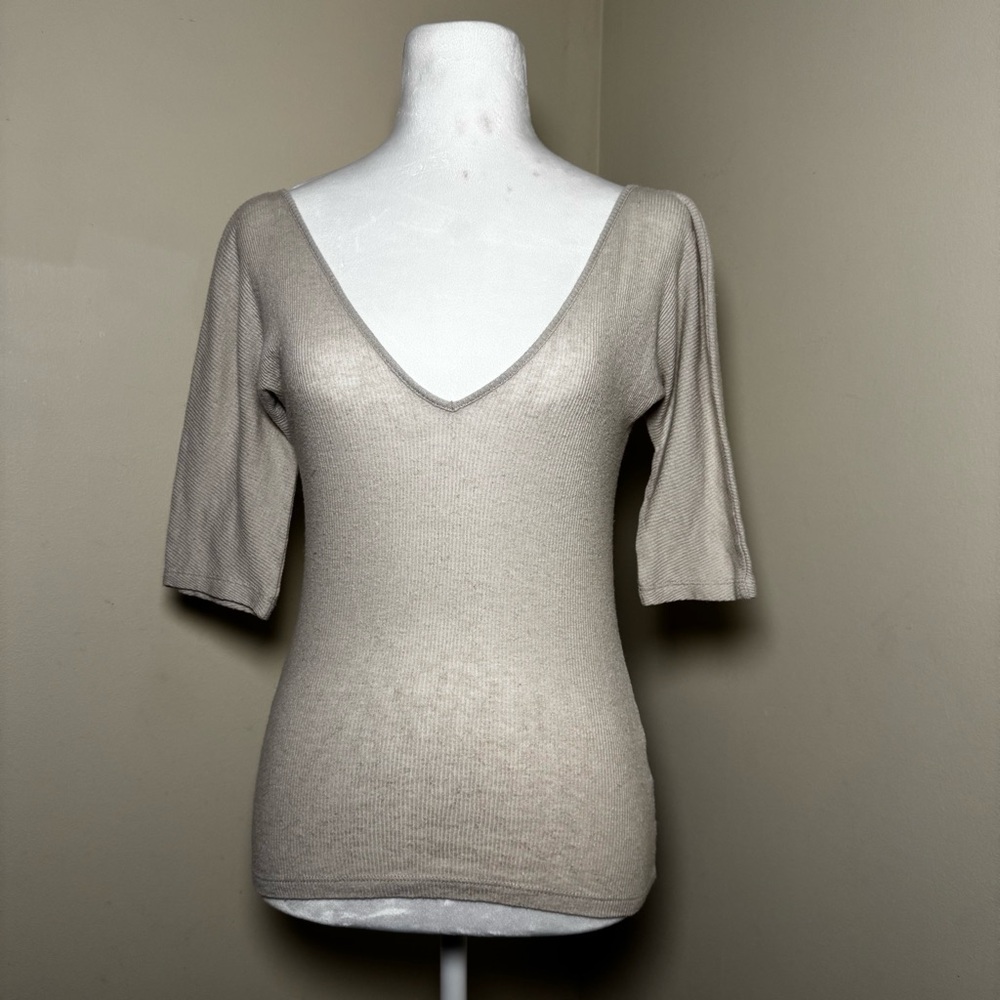 Zara Cream Knit Sweater